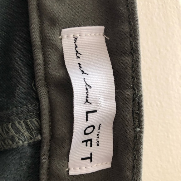 Ann Taylor Loft Soft Velour Skinny Jeans - Picture 3 of 3